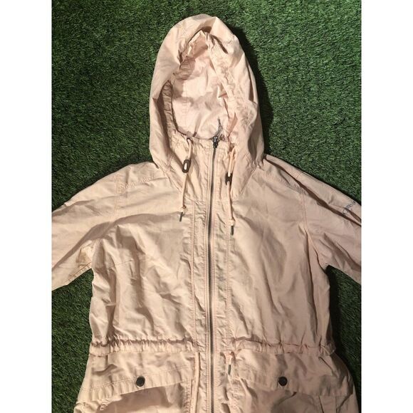 Columbia womens size Large  waist drawstring hooded jacket full zip - Picture 2 of 6